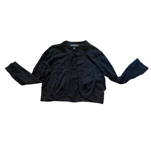 Black long sleeve sweater